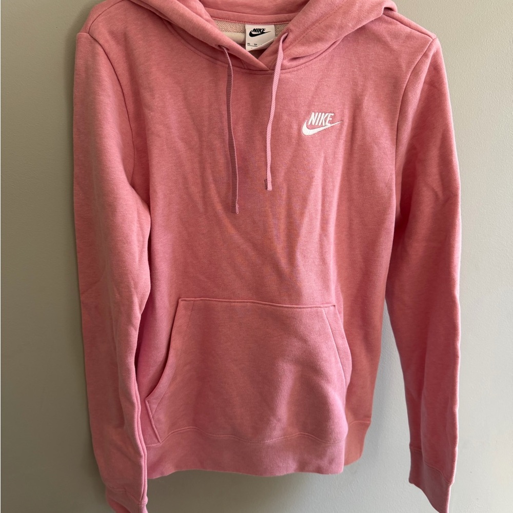 Nike Women's Pink Pullover Hoodie